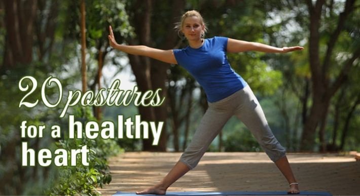 20 Yoga Poses For Improved Heart Health